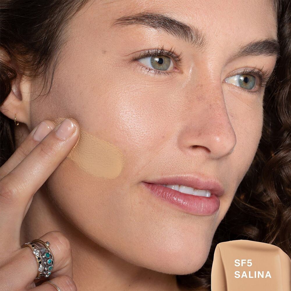 ILIA True Skin Тональная основа-сыворотка со средним покрытием с ниацинамидом, цвет Sable — фото 4