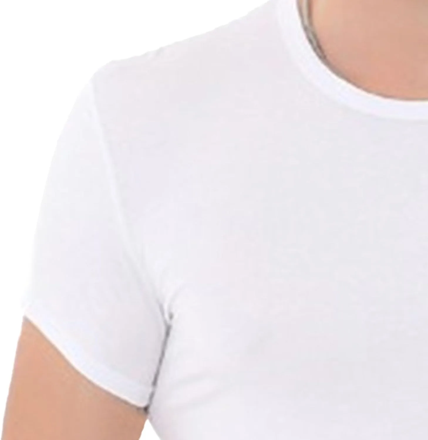 Мужская футболка из мягкого хлопка Stay Tucked, Casual, Slim Fit, короткий рукав, V-образный/круглый вырез — фото 3