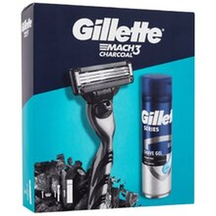 

Подарочный набор Mach3 Charcoal Gillette