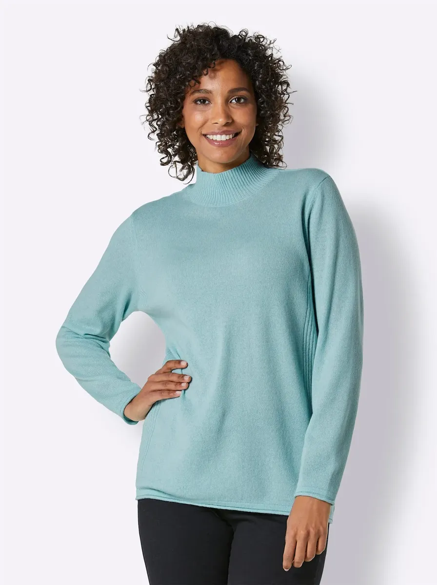 

CREATION L PREMIUM кашемировый свитер "Кашемировый свитер", цвет Kalkmint-Meliert