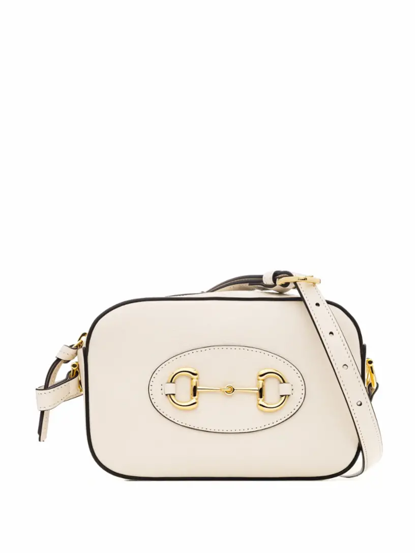 

Сумка на плечо Gucci Horsebit 1955 Gucci, белый