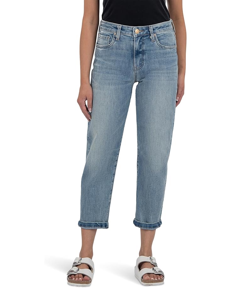 

Джинсы KUT from the Kloth Sienna Baggy Boyfriend Crop Roll Up, цвет Honesty