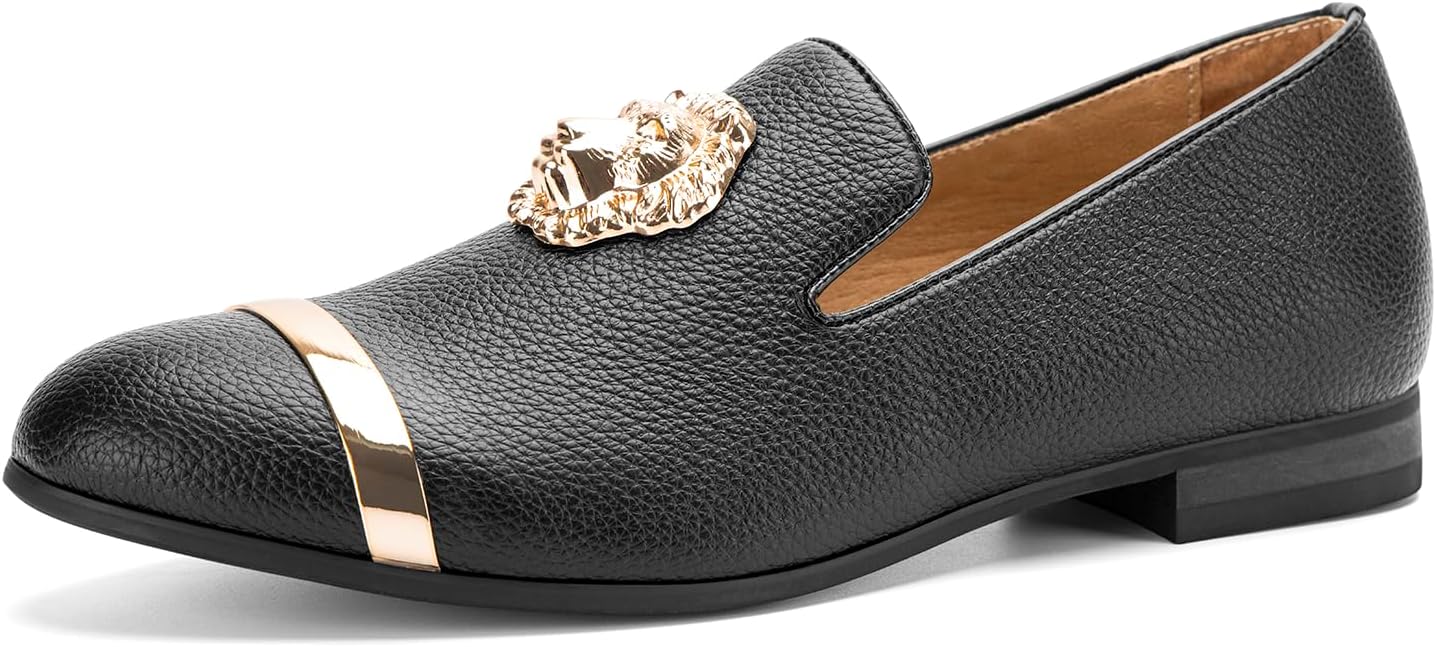 

Мужские слипоны JITAI с пенни, кожаной подкладкой, роскошная мужская обувь, черный