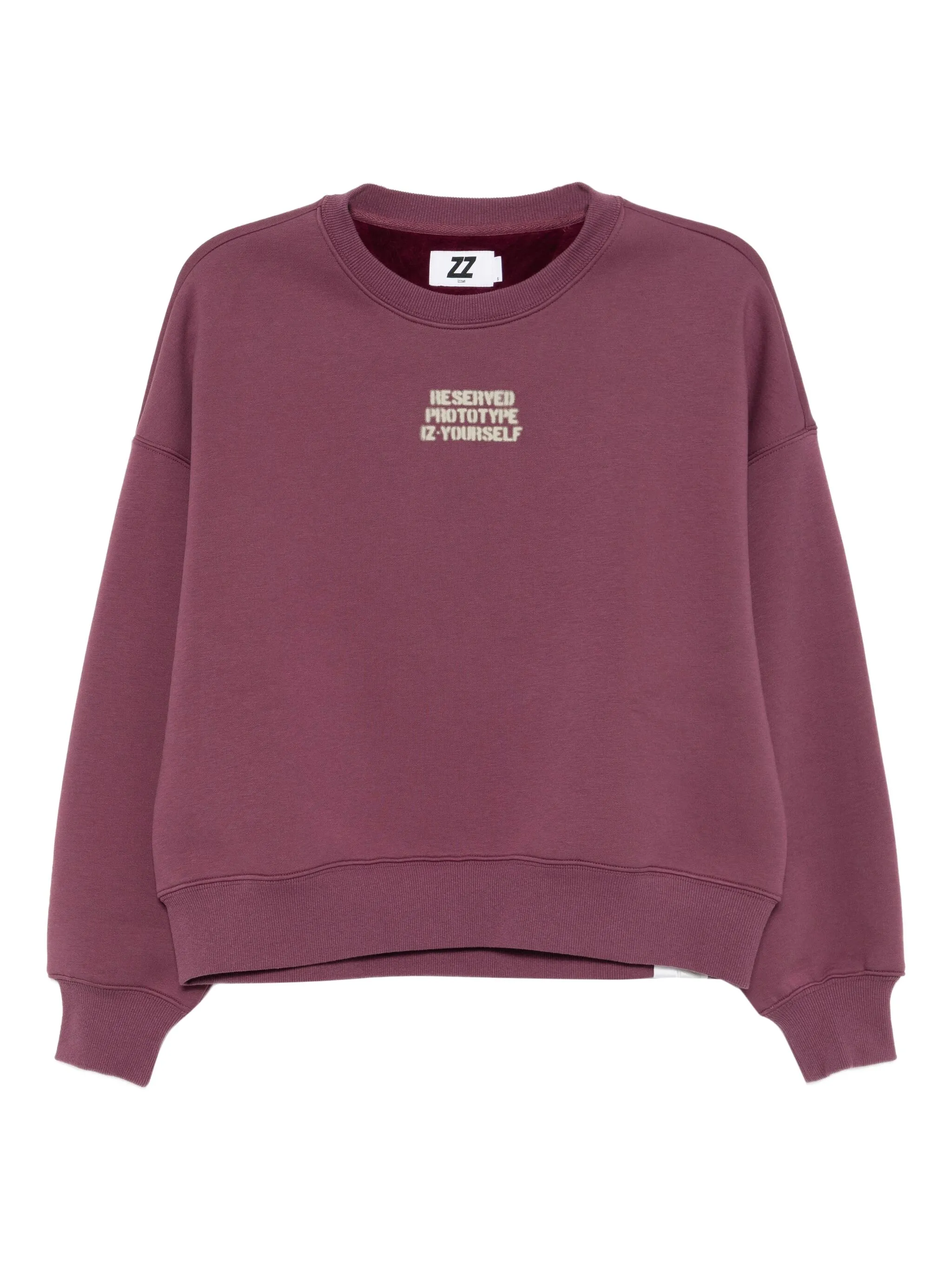 

Толстовка с графичным принтом Izzue, фиолетовый