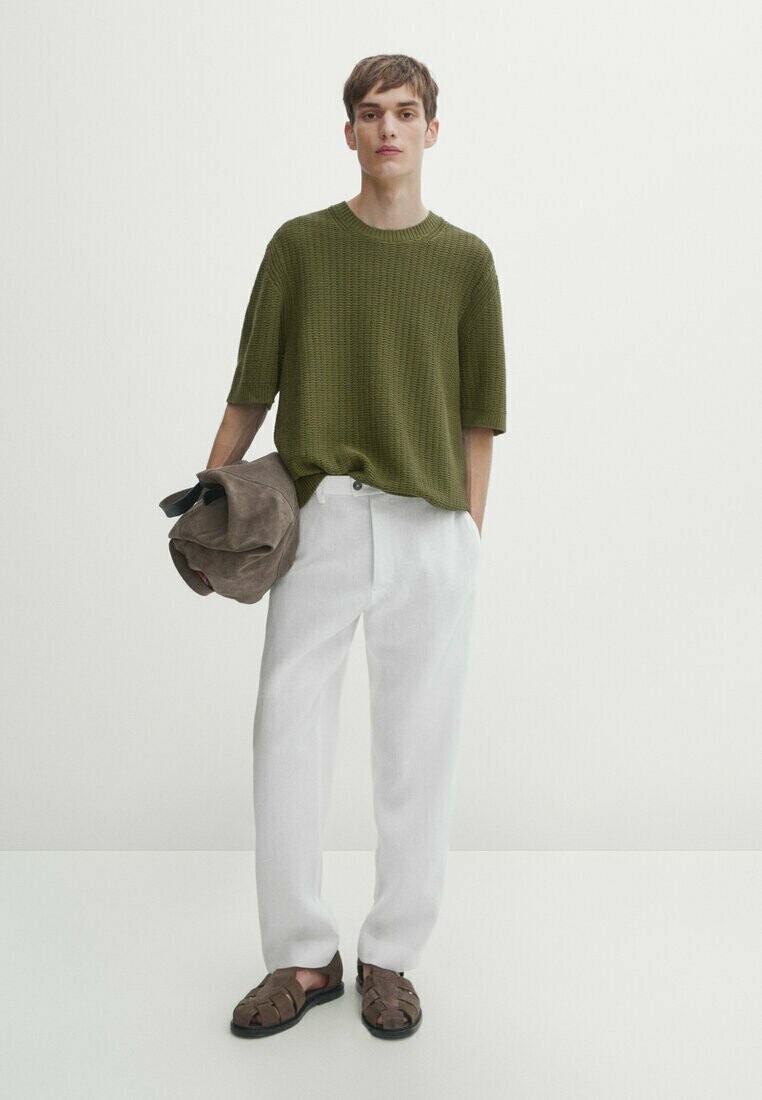 

Базовая футболка Massimo Dutti, неоновый зеленый