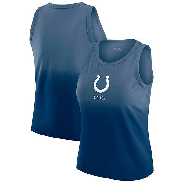 

Женский топ ombre Indianapolis Colts heather navy x Gracie Hunt Wear By Erin Andrews