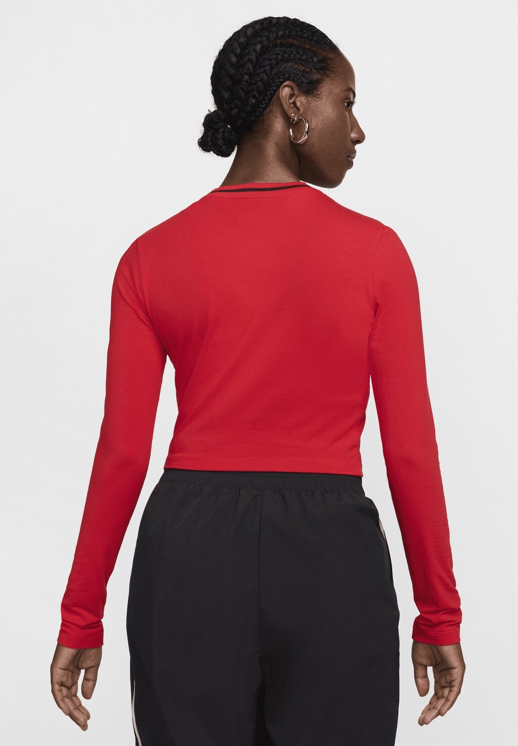 

Футболка с длинным рукавом SLIM CRP OC Nike, красный