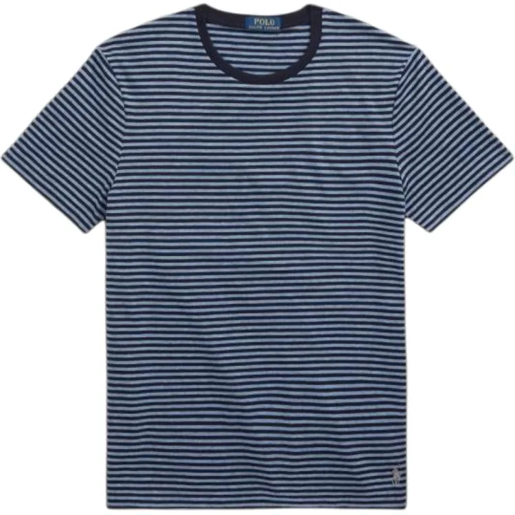 Футболка Custom Slim Fit Polo Ralph Lauren синяя