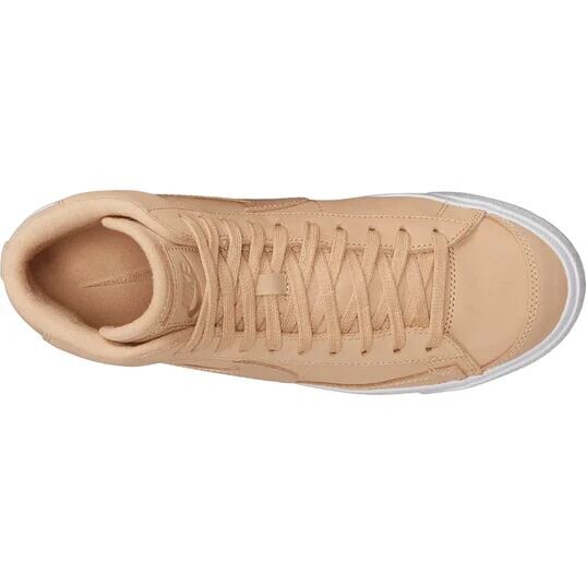 Кроссовки W Blazer Mid PRM MF Vachetta Tan Nike, цвет Beige/Beige/Weiß — фото 2