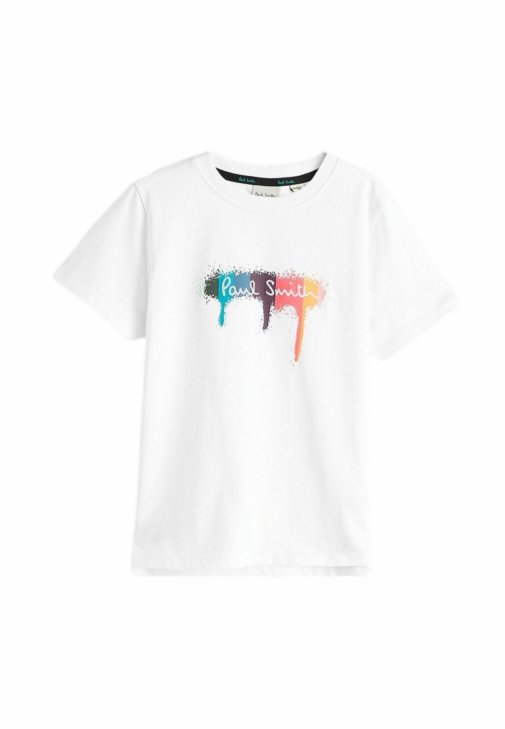 

Футболка с принтом ICONIC REGULAR FIT Paul Smith Junior, белый