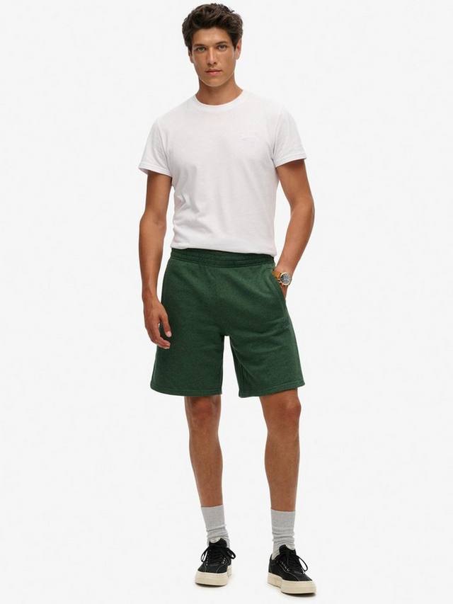 

Трикотажные шорты essential с логотипом Superdry, цвет Pine Green Marl