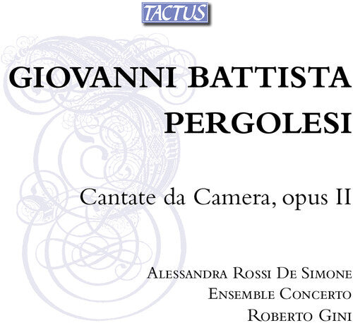 

CD диск Pergolesi / Rossi De Simone / Ens Concerto / Gini: Cantate Da Camera 2