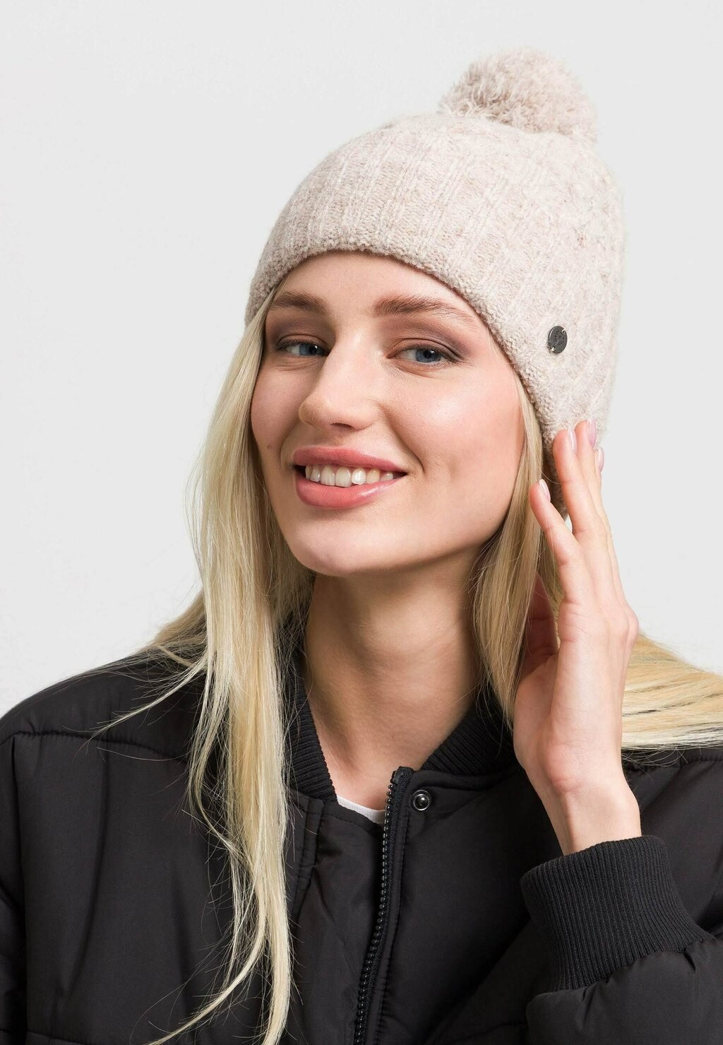 

Шапка PLAIT BEANIE FRAAS, белый