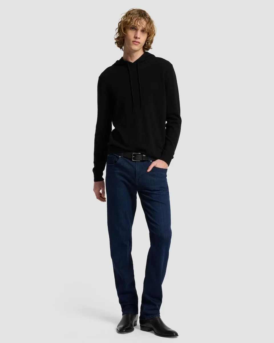 

Мужские джинсы слим средней посадки темно-синего цвета 7 For all mankind