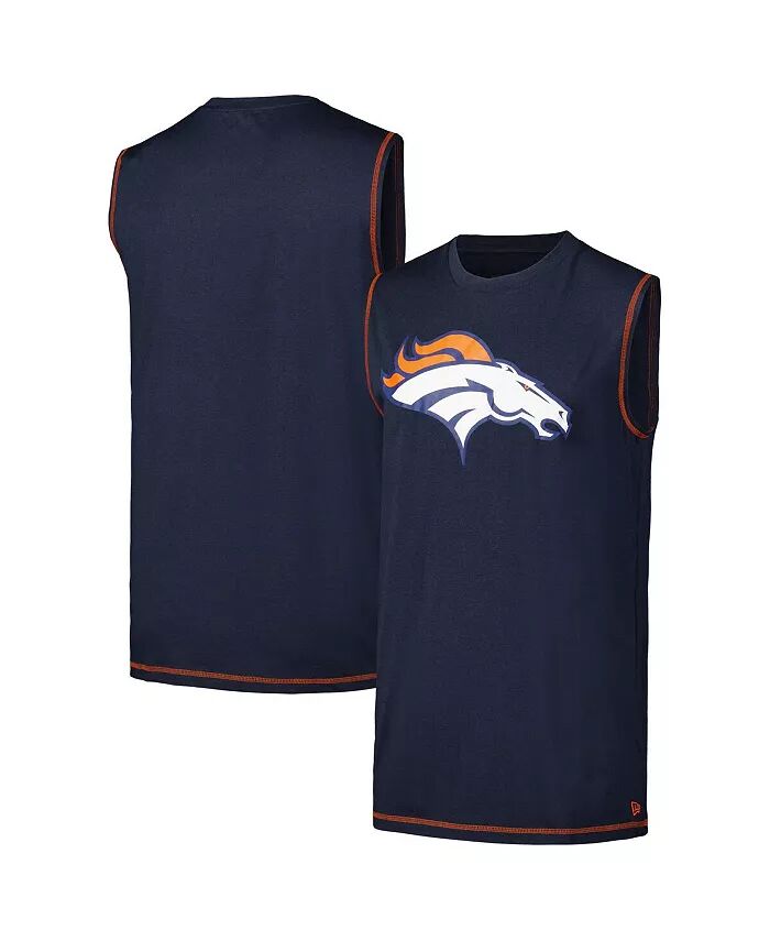 

Мужская темно-синяя майка Denver Broncos New Era