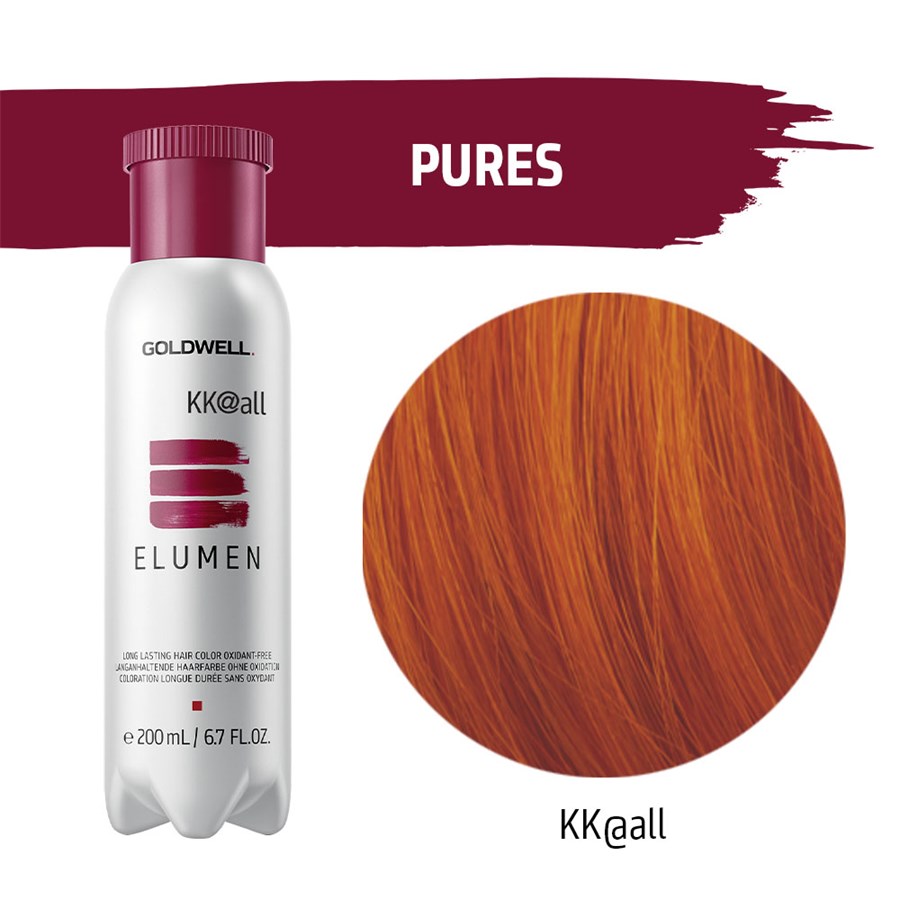 

Краска для волос Goldwell Long Lasting Hair Color Oxidant-Free, Kupfer KK@all / 200 ml