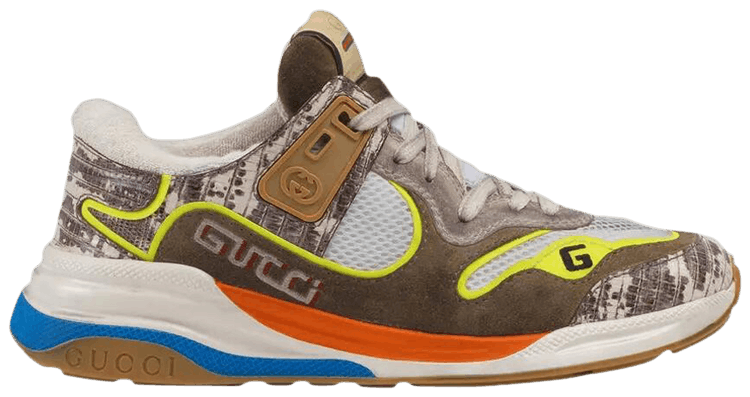 

Кроссовки Gucci Ultrapace 'Rock Tejus Printed', коричневый
