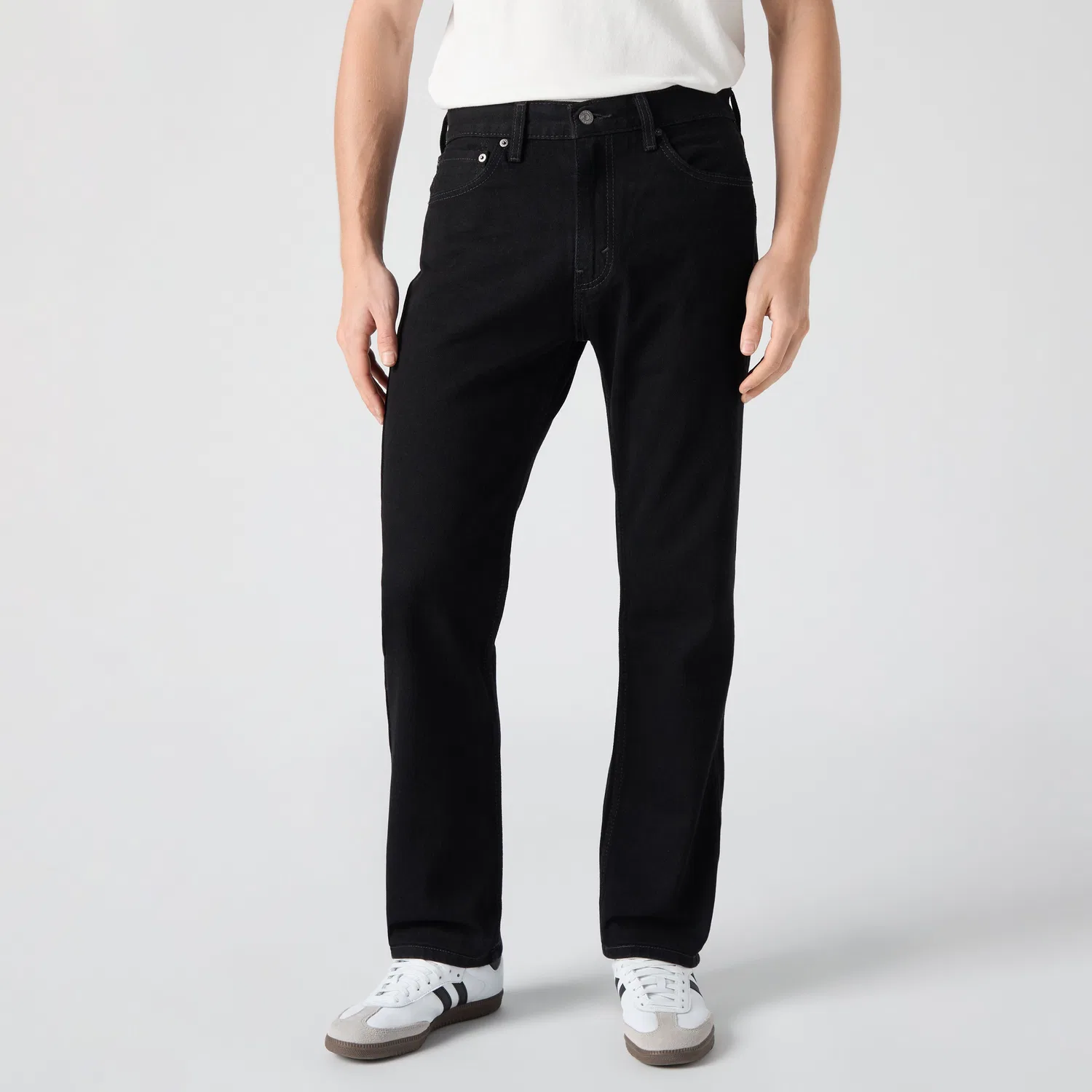 Мужские джинсы 505 Regular Levi's, Black — фото 2