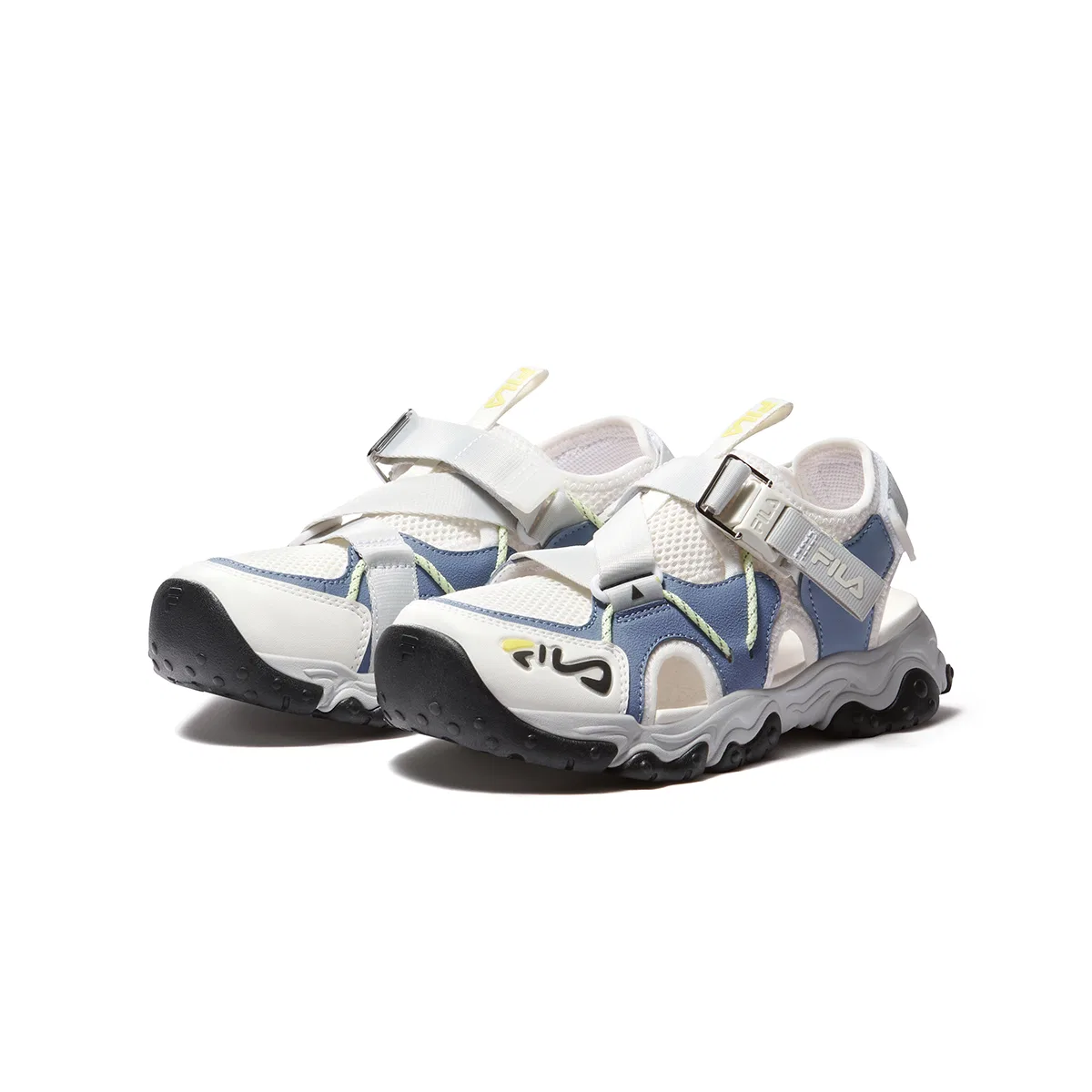 Сандалии SEASON FSW Anti Kick, Abrasion Resistant, Breathable Eternal Blue/Snow Kids' FILA KIDS — фото 4