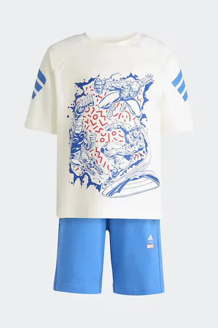 Комплект Marvel Adidas, бежевый — фото 2