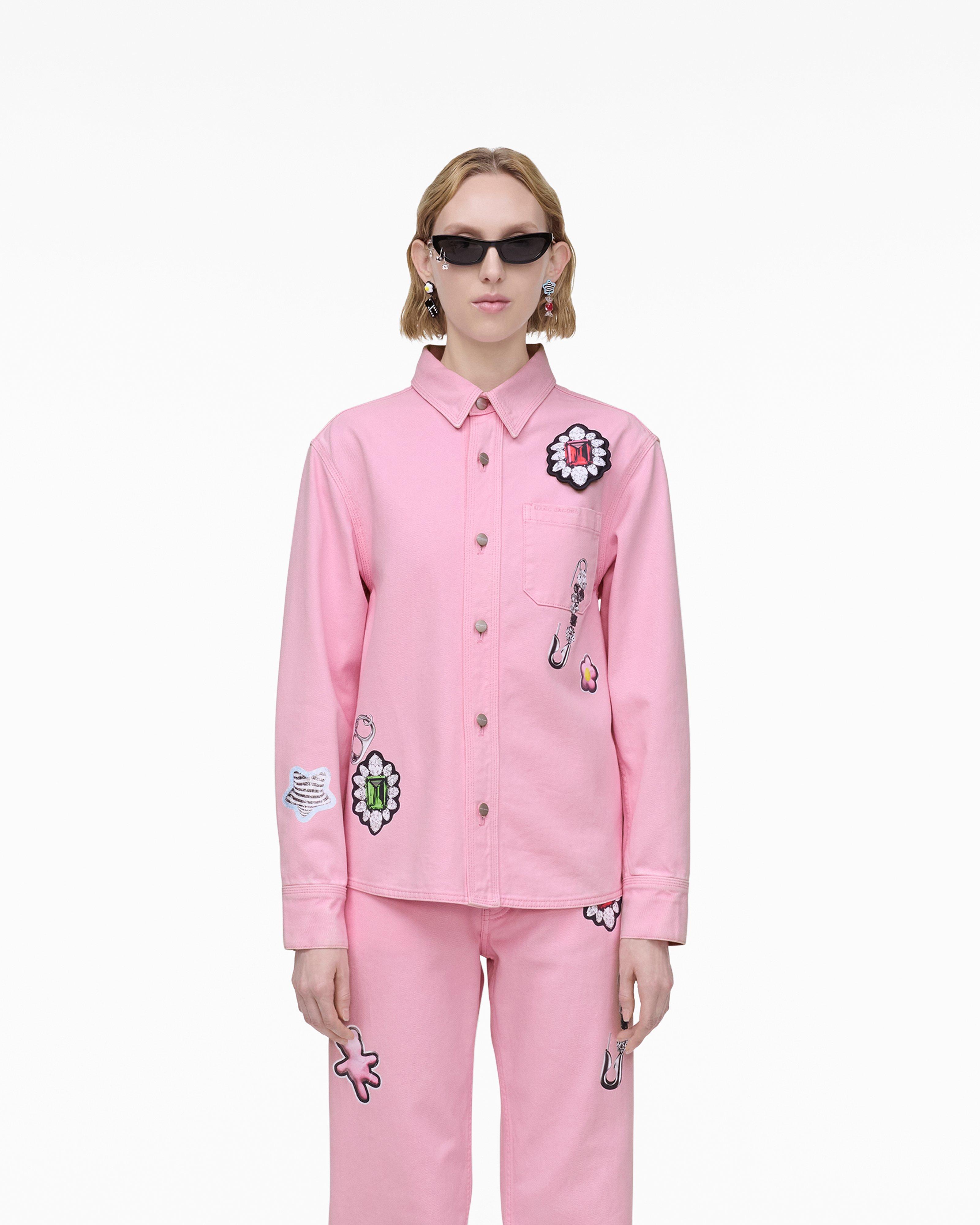 

Рубашка с подвесным шармом Marc Jacobs, цвет Bow Pink