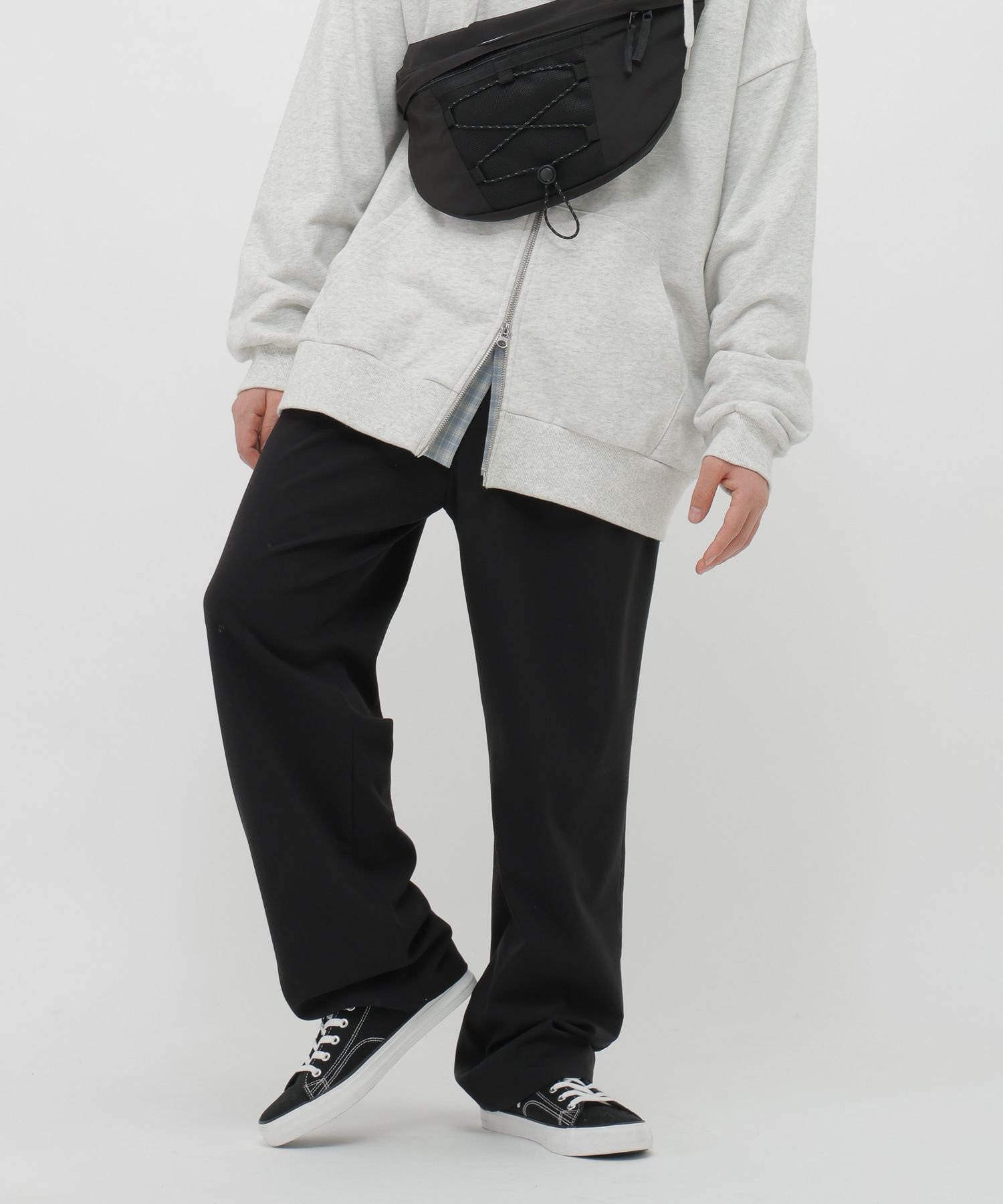 Удобные брюки, идеально подходящие для лета / И ЛЮБЫЕ / 629902 GLOBAL WORK, Navy Stripe 88 — фото 4