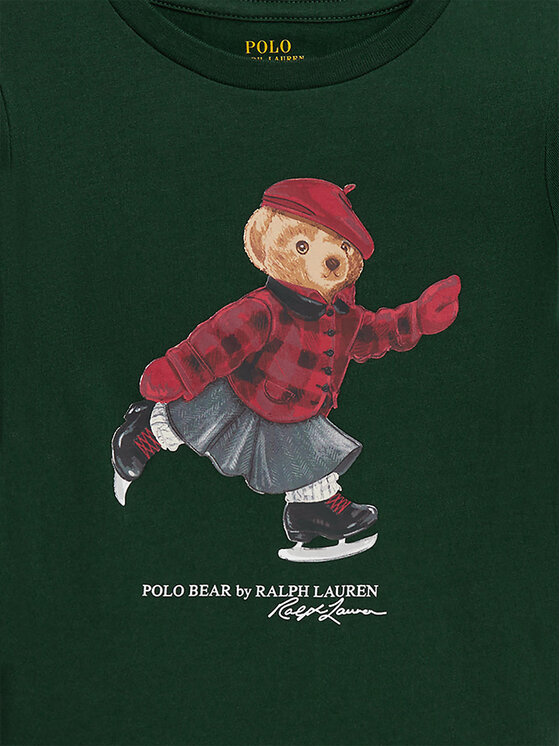 Блузка regular fit 312P00435500 Polo Ralph Lauren, зеленый — фото 3
