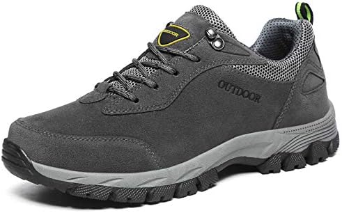 

Мужские прогулочные туфли, лоферы, кроссовки, повседневные кожаные, комфортные, дышащие, для походов, работы, вседорожные ботинки, треккинг Soft Time Toy, серый