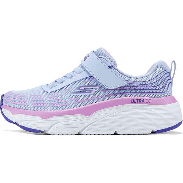 

Легкие амортизирующие низкие детские кроссовки для бега Skechers Kids, фиолетовый