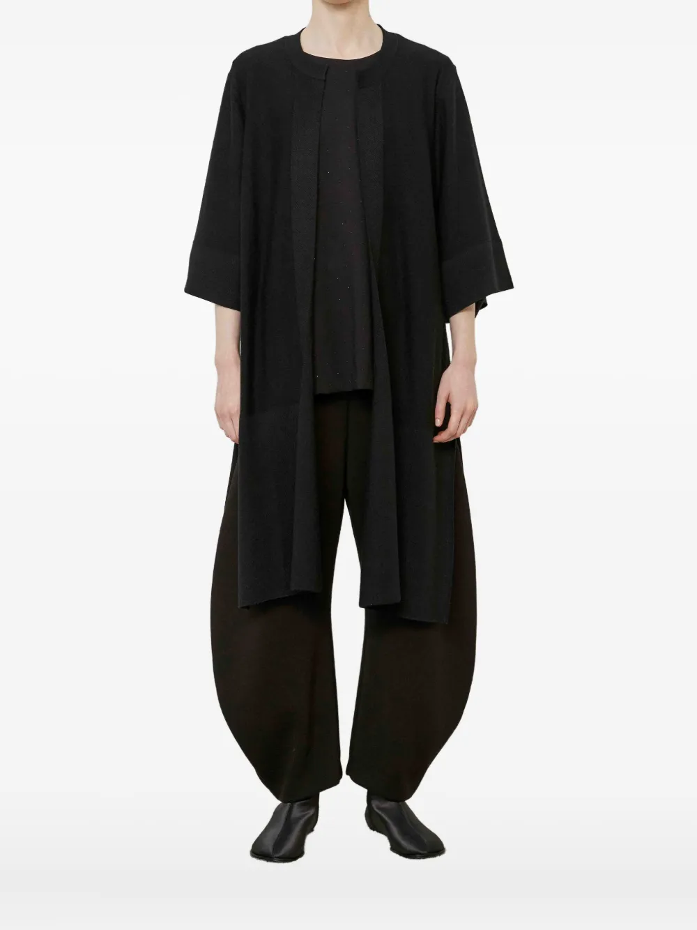 

Асимметричный кардиган MeimeiJ, черный