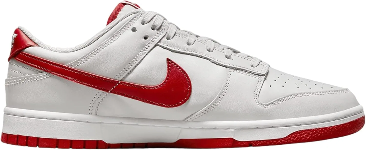 Кроссовки мужские Nike Dunk Low, цвет Vasto Grey/Varsity Red/White — фото 2