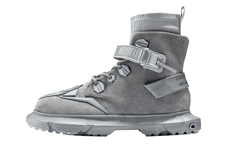 NORVINCY Ботинки Martin Unisex Silver Grey