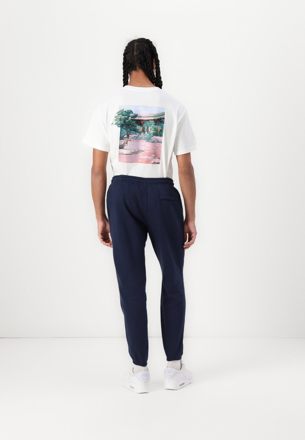 Спортивные штаны CLUB CUFF PANT Nike Sportswear, темно-синий — фото 3