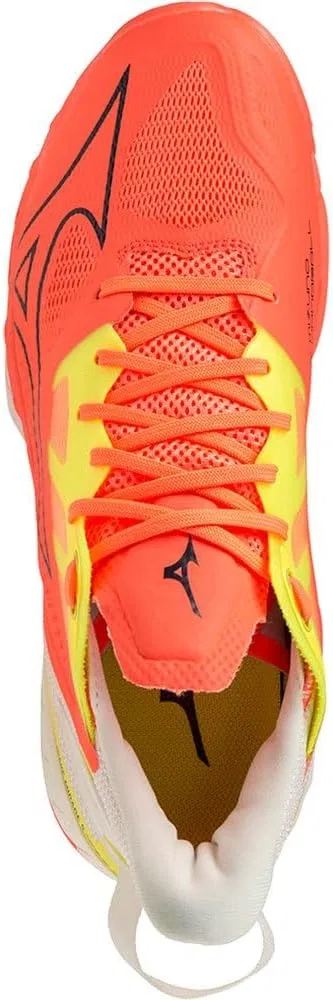 Спортивные кроссовки Mizuno Wave Mirage 5 унисекс, Black Nflame Black Bolt2 Neon — фото 4