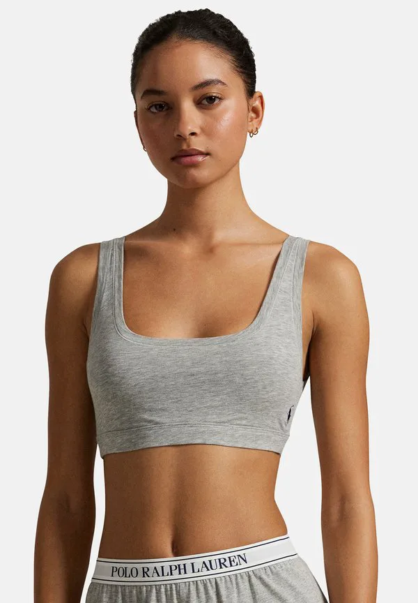 2Pack клубный бюстгальтер Polo Ralph Lauren, Heather Grey