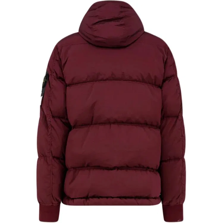 Куртка пуховая на молнии STONE ISLAND, Fuchsia — фото 3