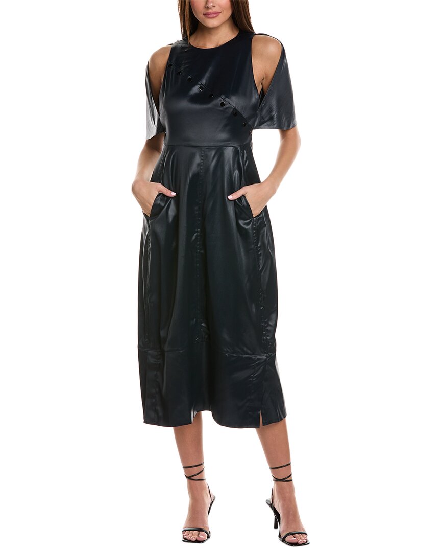 

3.1 Платье-накидка Phillip Lim 3.1 Phillip Lim, темно-синий