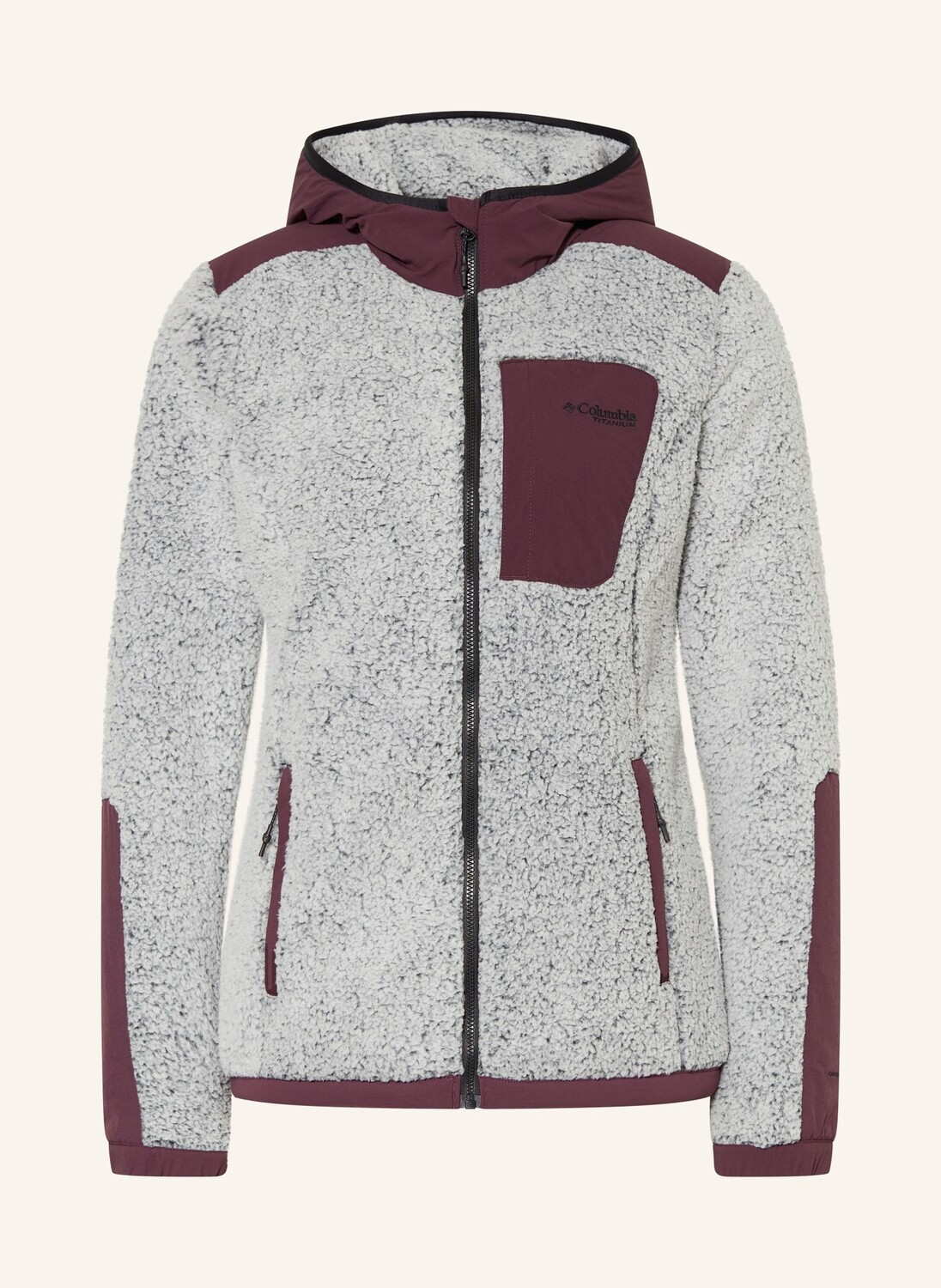 

Флисовая куртка arctic crest sherpa Columbia, цвет GRAU/DUNKELLILA