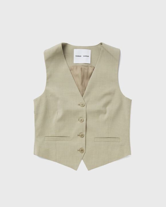 

Жилет Samsøe & Samsøe Saramona Vest 15145, цвет light olive