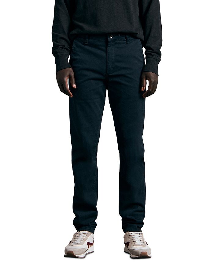 

Узкие брюки чинос Fit 2 из твила rag & bone, Черный, Узкие брюки чинос Fit 2 из твила rag & bone