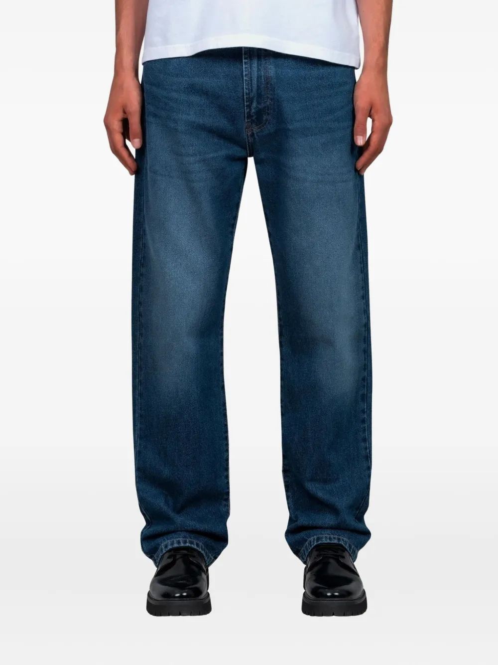 

Прямые джинсы CARNE BOLLENTE, синий