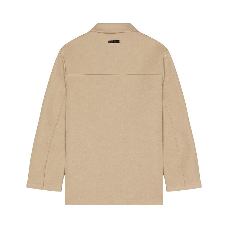 Топ Nike Sportswear Tech Fleece Reimagined Oversized Shacket, Khaki — фото 2