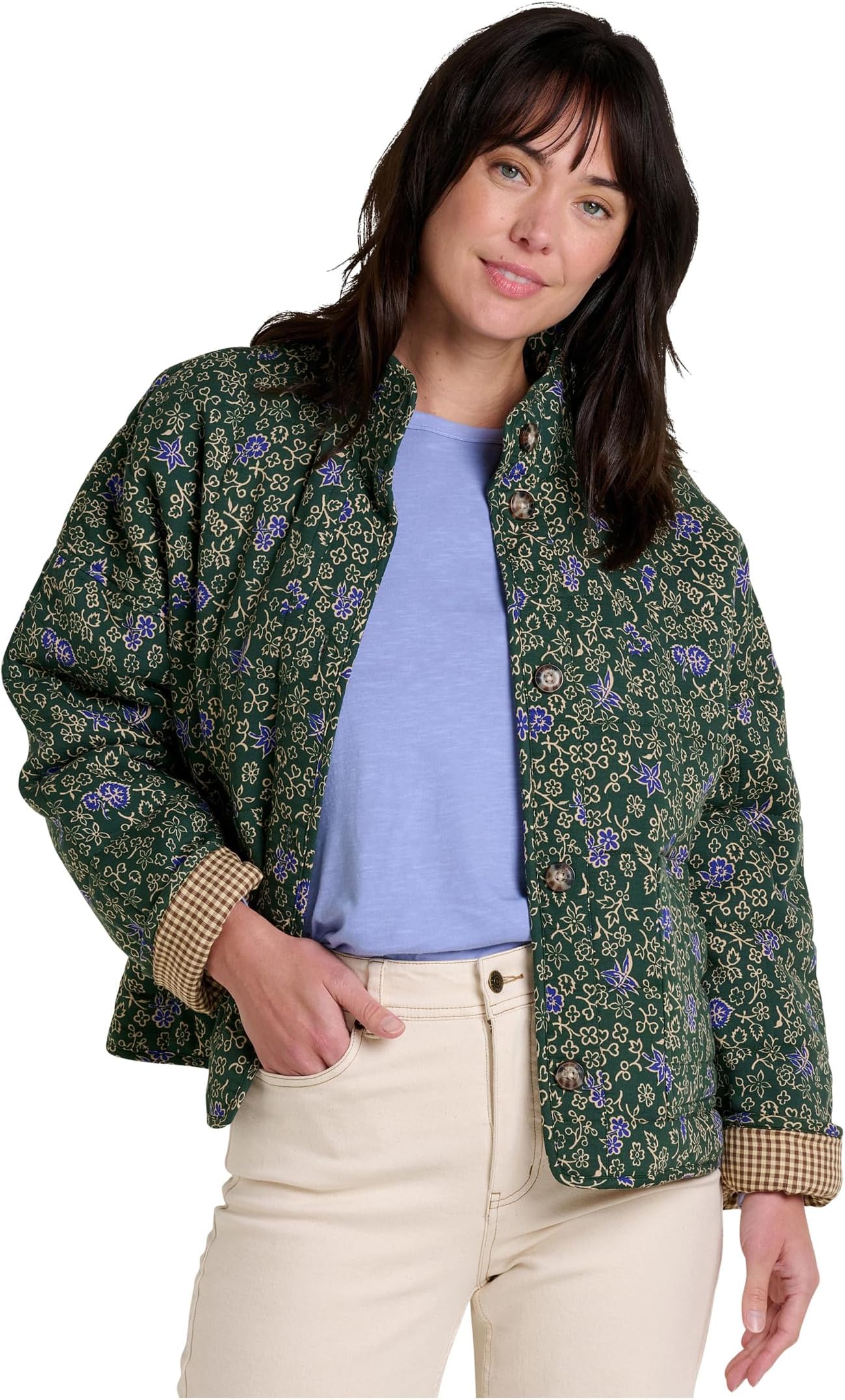 

Женская стеганая куртка Manzana Toad&Co, Pasture Floral Print