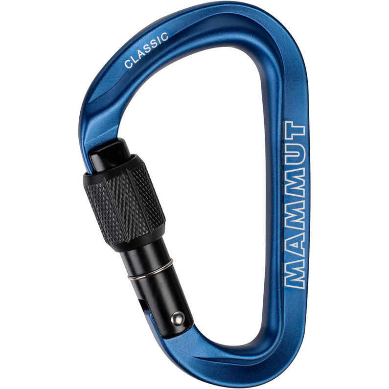

Классический карабин Screwgate Mammut, синий