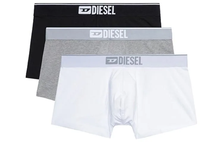 DIESEL Трусы боксеры Umbx Damien с вышитым логотипом, набор из 3 шт — фото 4