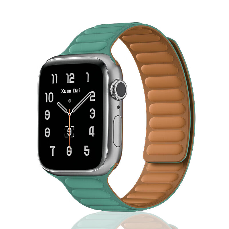 

IBOANN Часы Strap Apple Compatibility Silicone Material 49mm, Pine Needle Green