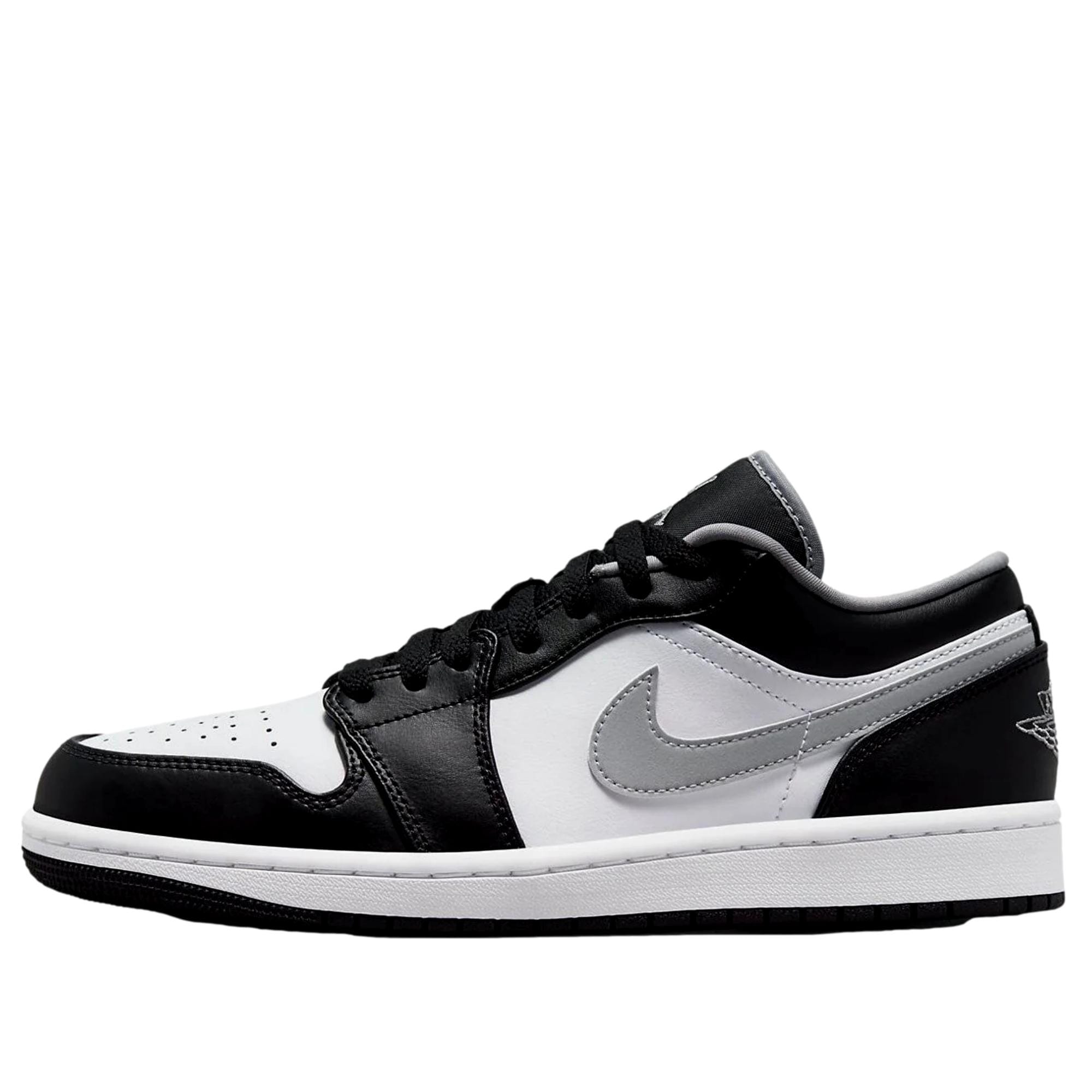 

Кроссовки Nike Air Jordan 1 Low Black/Particle Grey - White 553558-040, мужские