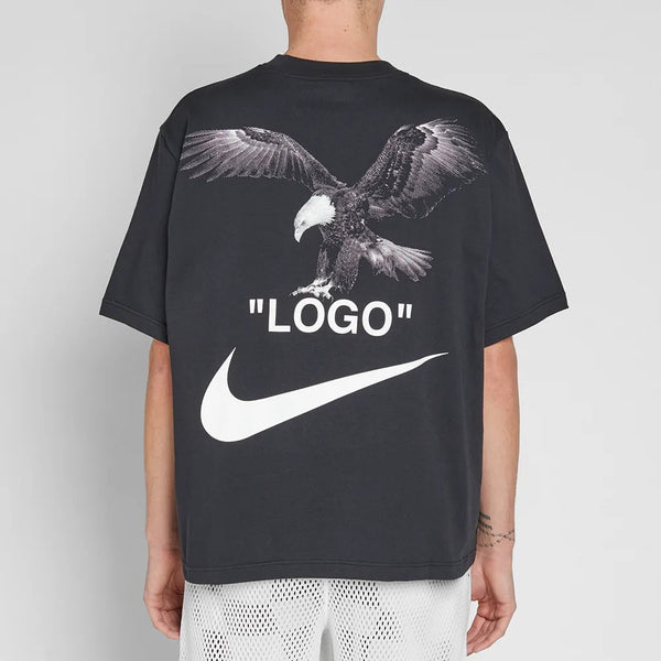 Футболка x off-white mercurial nrg x t-shirt 'black' Nike, черный — фото 4
