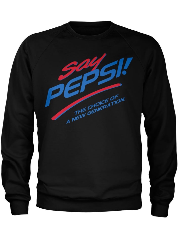 

Пуловер Say Sweatshirt Pepsi Co, черный