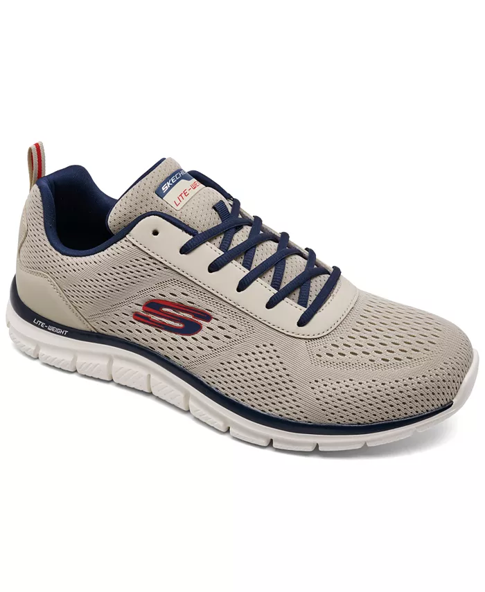 

Мужские кроссовки для тренировок Track - Leshure Wide-Width от Finish Line Skechers, коричневый/бежевый